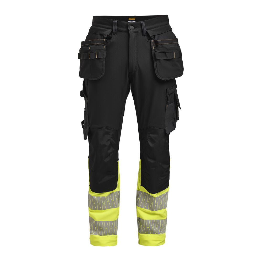 2392 Håndværkerbukser Stretch Hi-Vis