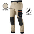 Work Trousers MEGAWORK Rip-Stop STRETCH