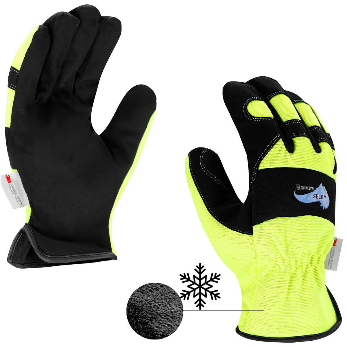 Handskar Vadderade X-SELBY ROZM. 10