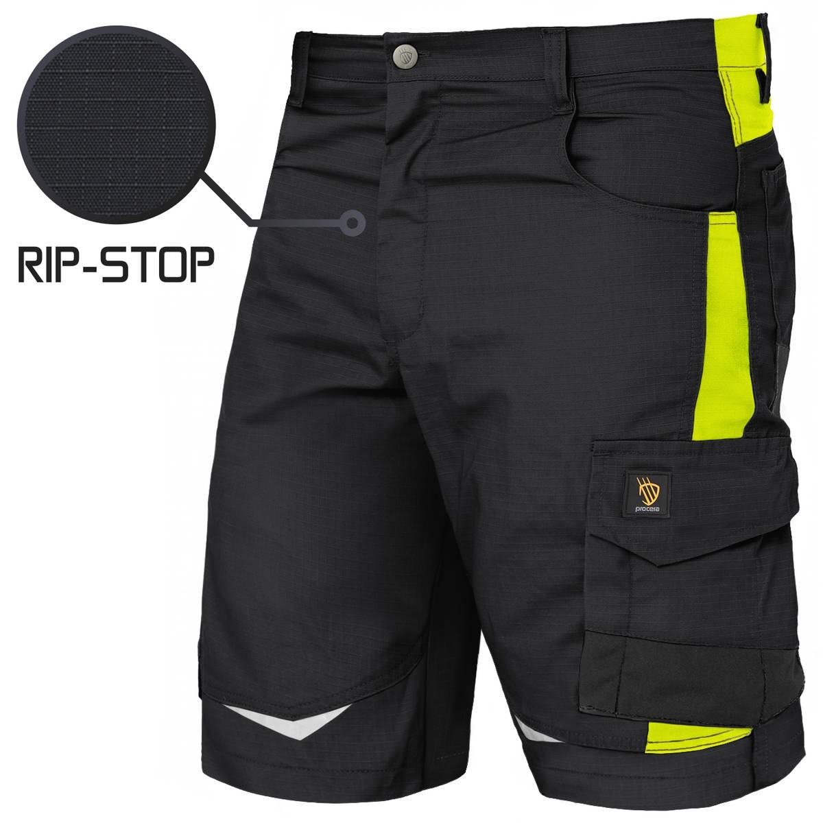 Shorts HELICON Rip-Stop Svart