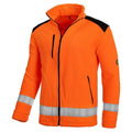 Fleecejakke 340G Forstærket Orange synlighed