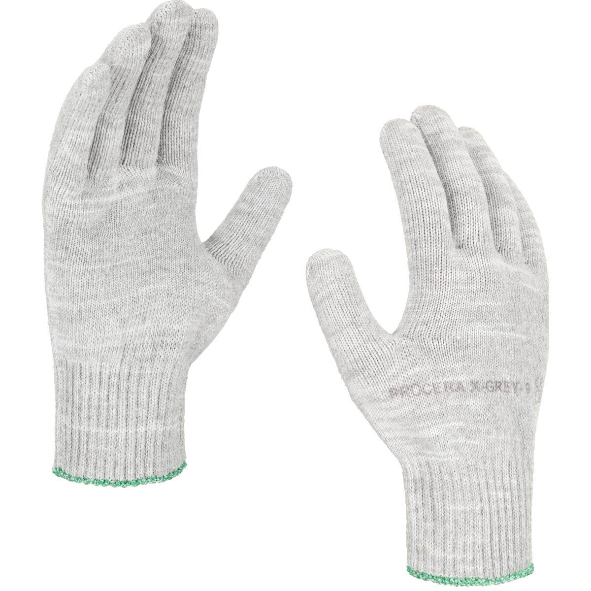 Skyddshandskar BAWEŁNIANO POLIESTROWE X-GREY