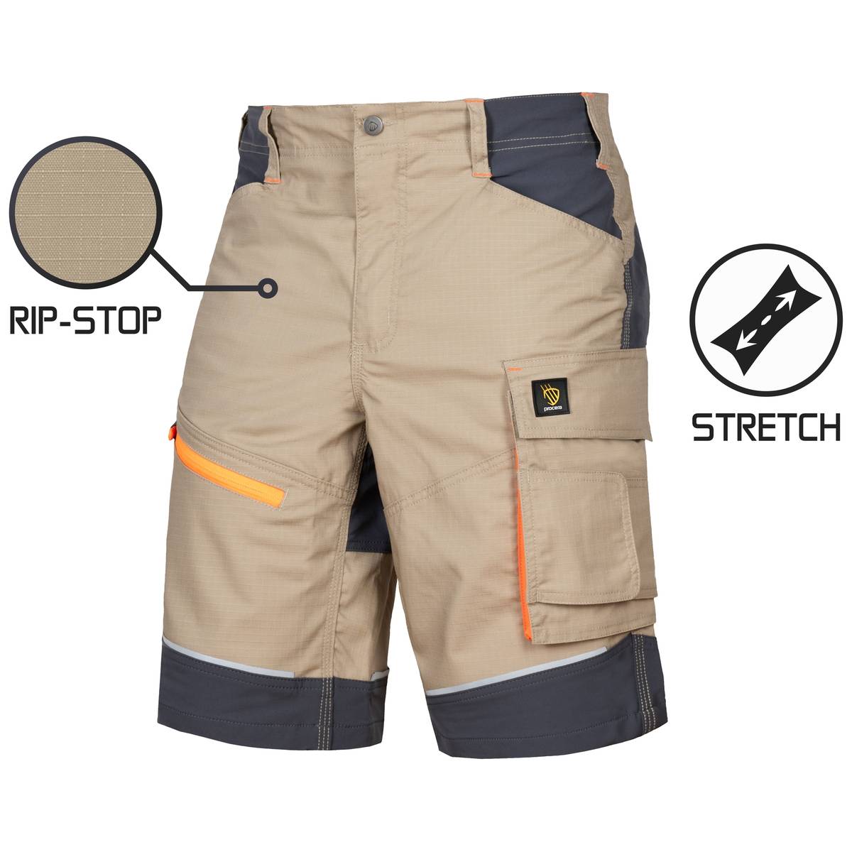 Shorts LIDO SPANDEX Khaki