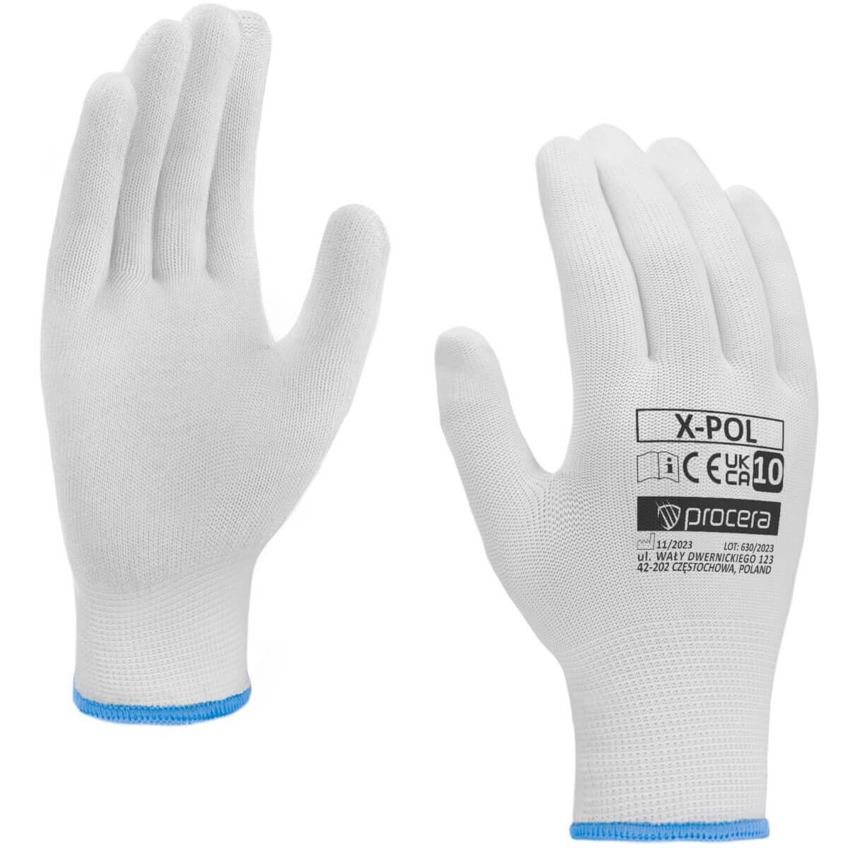 Arbetshandskar X-POL Polyester