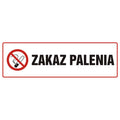 Skylt - ZAKAZ PALENIA - NE 010 BH PN