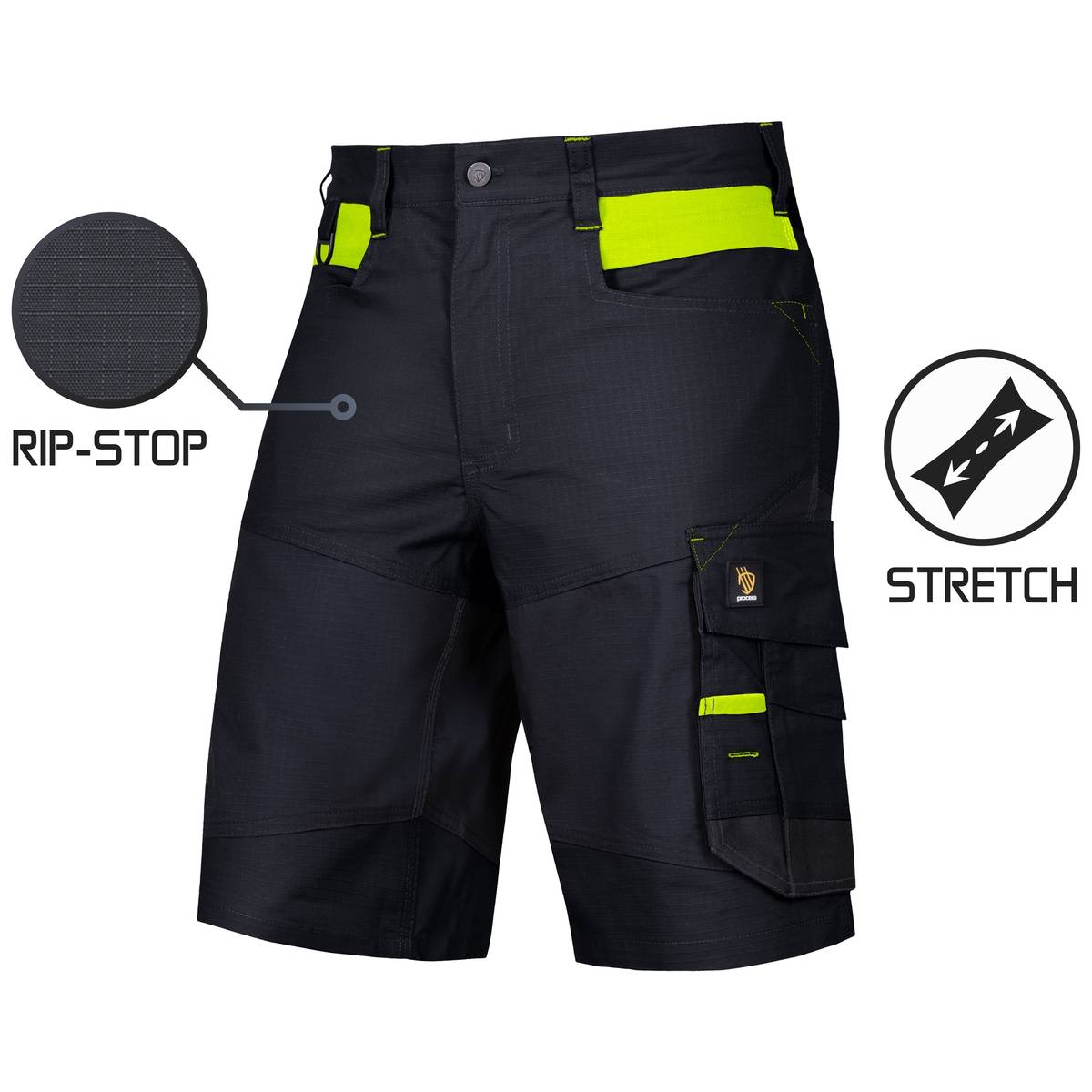 Shorts BARI SPANDEX Svart