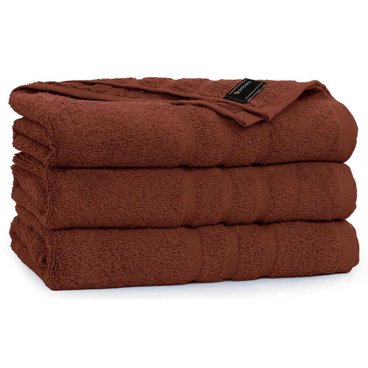 Handduk HELIOS 50X100 500G. BRĄZOWY
