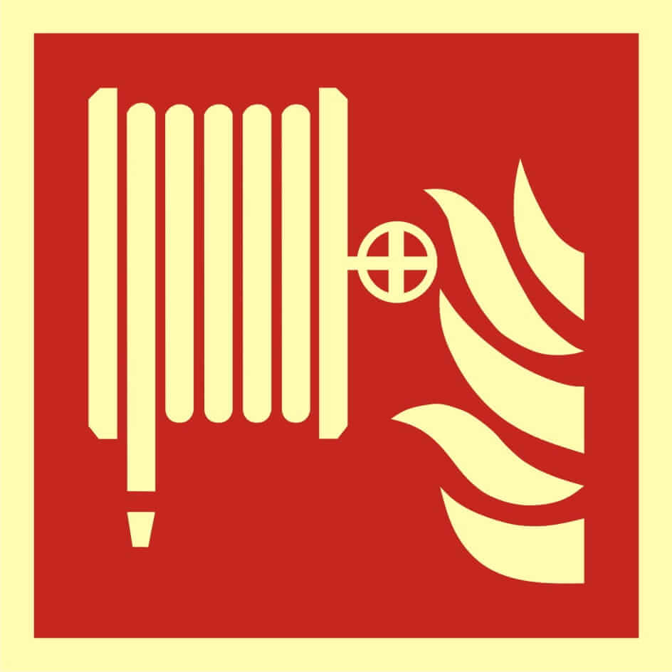 Skylt PRZECIWPOŻAROWY - HYDRANT WEWNĘTRZNY - BAF 002 C1 PS