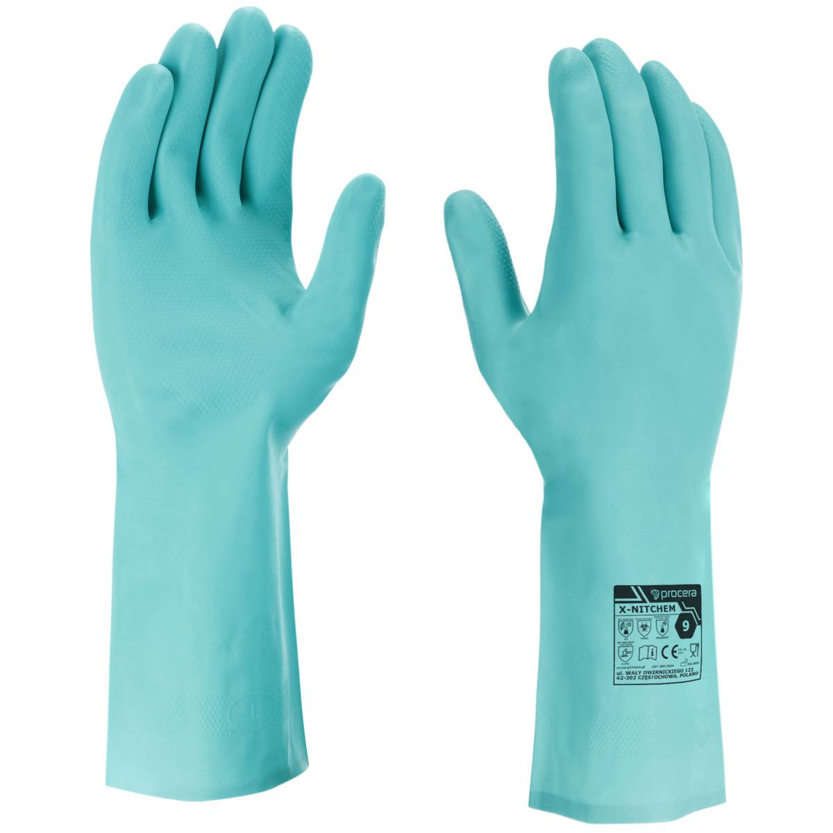 Skyddshandskar X-NITCHEM Nitril Laboratorium