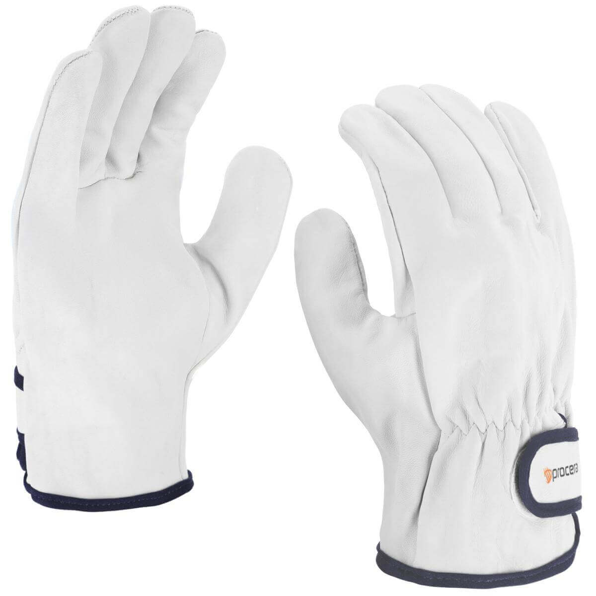 Handskar CAŁOSKÓRZANE X-DRIVER VELCRO ROZM. 10
