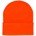 Mössa ZIMOWA AKRYLOWA DZIANA ORANGE NEON