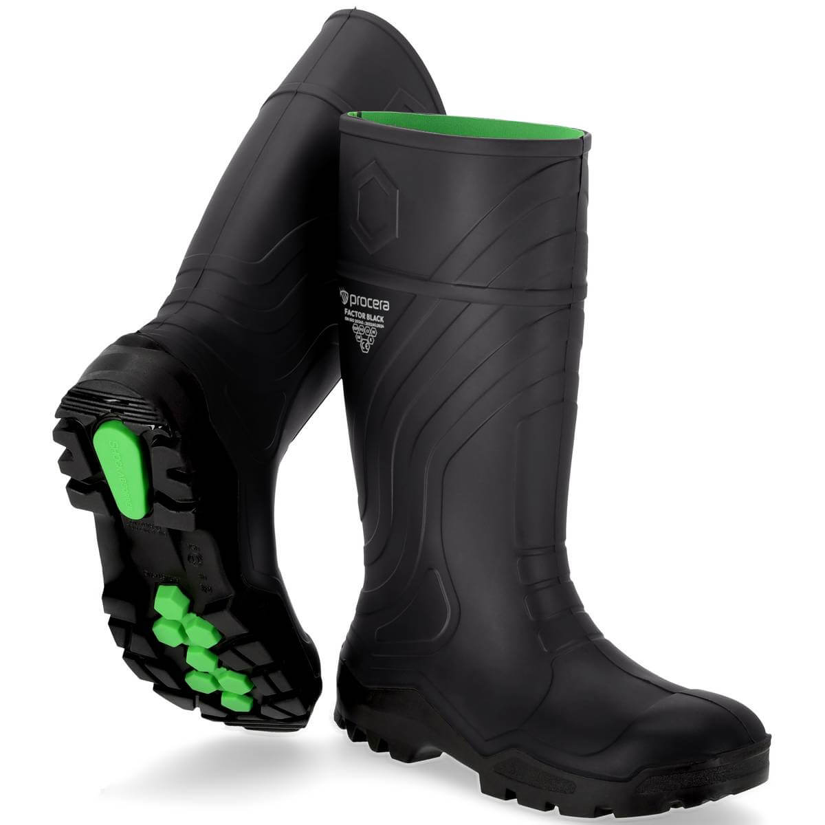 Skyddsstövlar PU FACTOR BLACK S5