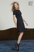 Camille - Short Sleeve Midi Dress