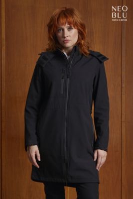 Jakke - dame, softshell, lang Achille Women