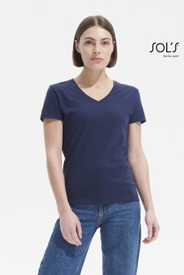 T-shirt - Dame V-hals Imperial V Women