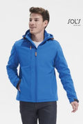 Jacket, Softshell, Unisex, with removable Hood and Sleeves, (TRANSFORMER)
