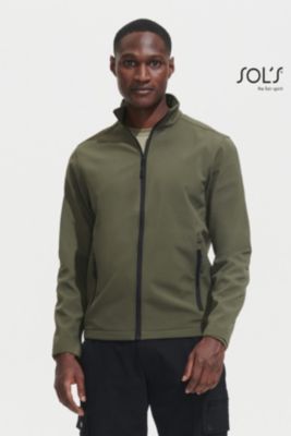 Jacka, SOFT SHELL, med dragkedja,(RACE MEN)