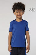 T-shirt, med meshkontrast, (CLASSICO KIDS)