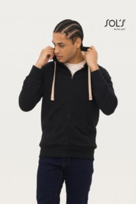 Jakke, med Sherpa-for og lynlås, unisex, Sherpa