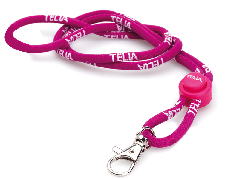 Logoband rundvævet