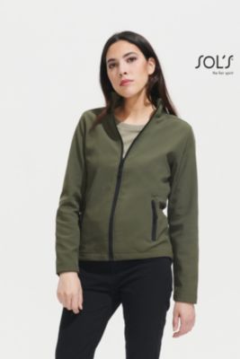 Jacka, SOFT SHELL, med dragkedja, (RACE WOMAN)