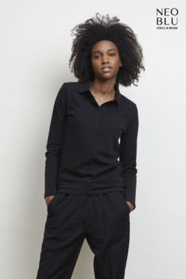 Polo shirt - Women's long sleeve with concealed placket Owen Lsl Women