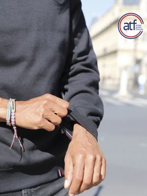 Sweatshirt - unisex, rund hals - fremstillet i Frankrig Alix