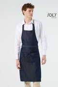 Apron, with pocket, denim (GRANT)
