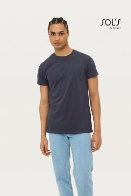 T-shirt - Herr Rundhalsad T-shirt i Jersey Pioneer Herr