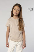 T-shirt - Barn Rundhalsad T-shirt i Jersey med Figurnära Tryck Crusader Kids
